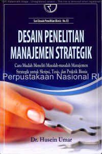 Image of Desain Penelitian Manajemen Strategik